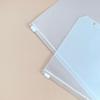 PVC Loose-leaf Notebook Inner Bag Frosted Waterproof Loose-leaf Zipper Bag A4/A5/A6/A7/B5 Binder Storage Pockets School Office