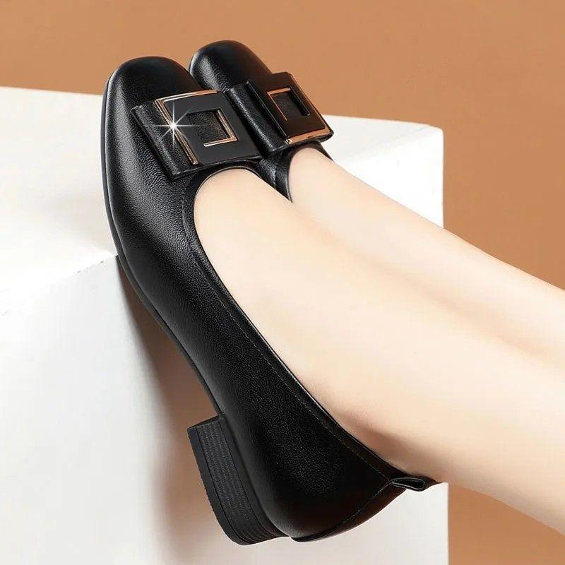 Open Toe Acceptable Shoes For Business Casual Women's Ladies Open