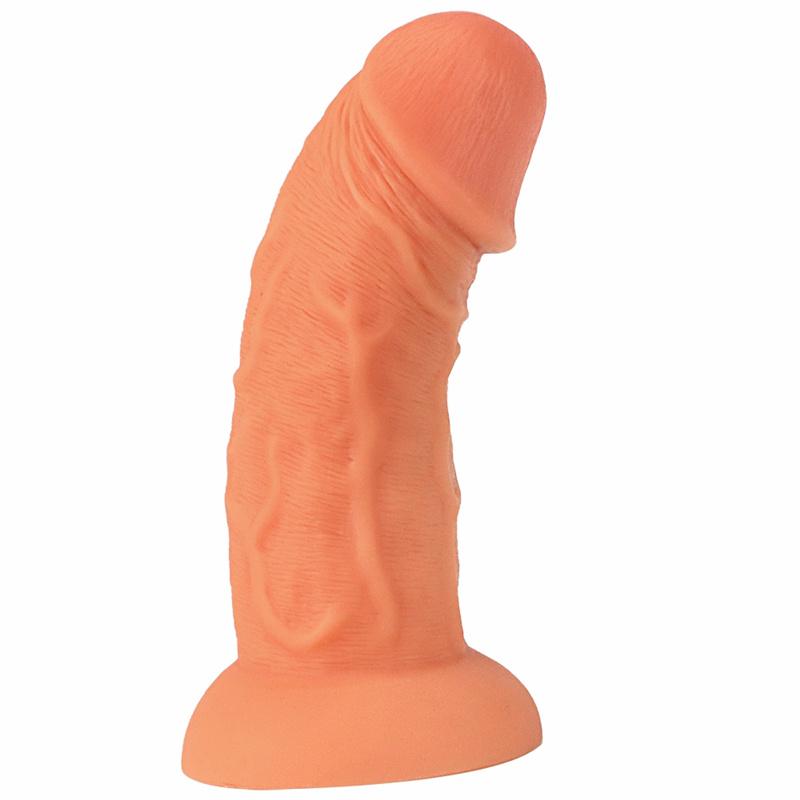 Female Silicone 6.5cm Egg-free Stubby Giant Cock Big Male Simulation Penis Penis Super Large Vagina Props