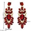 New Dynasty-style Vintage Drop-shaped Stud Earrings for Women, Exquisitely Stylish, Extremely Dazzling Earrings Set