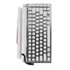 Typewriter Mechanical Keyboard 83 Keys Blue     5.0 Support 3 Devices FN Master Retro   Round Keycap Keyboard
