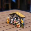 Christmas Nativity Set Resin Ornament  Nativity Scene Perfect for Celebrating & Remembering The True Meaning of Christmas