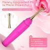 Silicone G-Spot Vibrating Pen Set with Replaceable Head - 10 Frequencies for Female Stimulation.