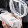 1/2pcs Waterproof Piece Transparent Charger Storage Bag With Design Multi Purpose Portable Storage Bag For Travel Storage Bag