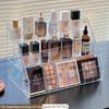 Clear Tiered Skincare and Makeup Organizer Box
