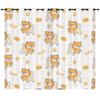 Curtain Cartoon Animal Dog Digital Printing Bedroom Blackout Curtain Punching
