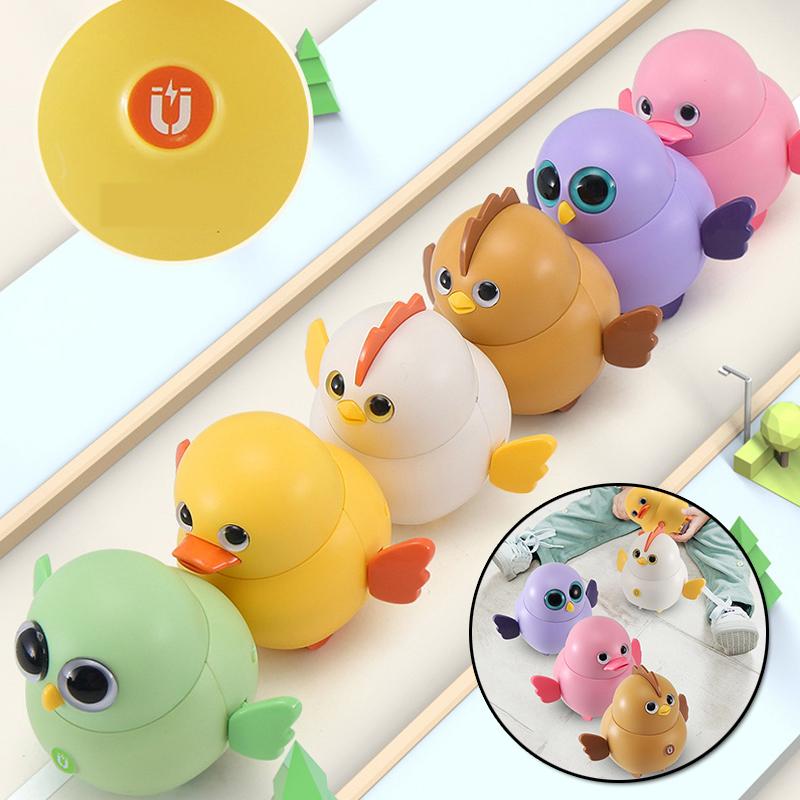 Electric Rocking Chick Toy for Kids Plastic Battery Operated Fun Educational Gift