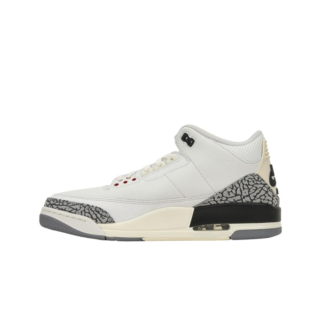 Air Jordan 3 Retro White Cement Reimagined Unisex Sneakers Summit-White Fire-Red Black DN3707-100