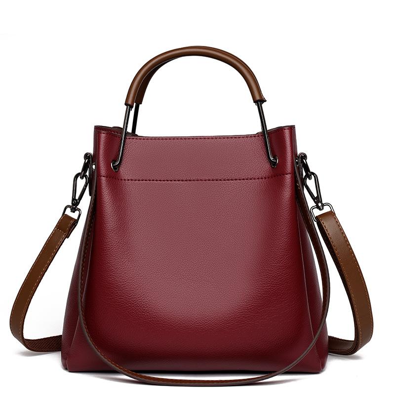 Women's Bag Large Capacity Bucket Bag Women's Single Shoulder Crossbody Bag Fashion All Matching Color Handbag