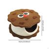 Cookie Bed Cat Hideaway Kennel Small Animal House Snooze Sleeping Kitten Cave Condo for
