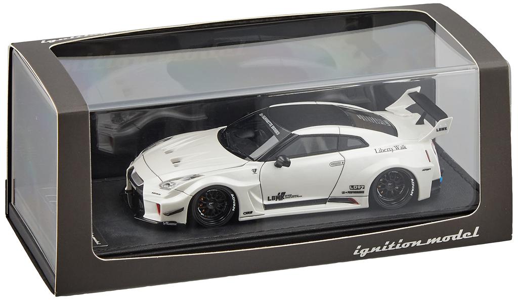 Ignition Model WORKS GT Nissan White IG2541 1/43 LB-Silhouette 35GT-RR (Finished Model)