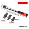 Telescopic Multi-Size Quick-Release Ratchet Wrench (1/4, 1/2, 3/8)
