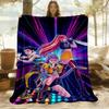 1pc KPop Demon Hunters Outdoor Blanket Lightweight Flannel, All-Season Use for Sofa, Bed, Travel, Camping, Living Room, Office, Couch058