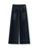 Women's High-End Fleece-Lined Thick Jeans - Autumn/Winter - Loose Straight-Leg, Small Sizes