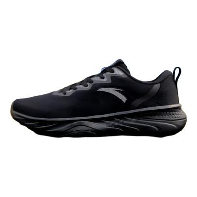 Scarpe da Allenamento Basse Comode Casual Ammortizzanti Resistenti all'Usura Sneakers da Uomo Nere 112447794R-1