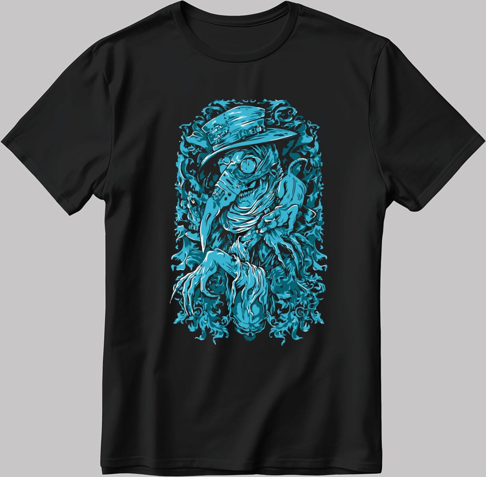 Halloween Spooky Slasher Scary Short Sleeve White-Black Men s / Women s T-Shirt U290 4XL