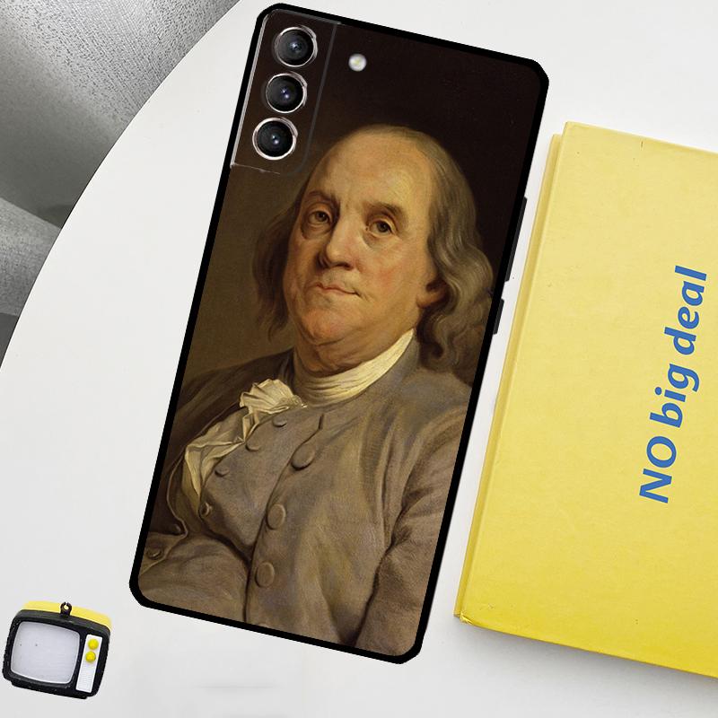 Pouzdro Benjamins Funda pro Samsung Galaxy S22 Ultra S23 FE S9 S10 Note 10 Plus Note 20 Ultra S20 S21 FE