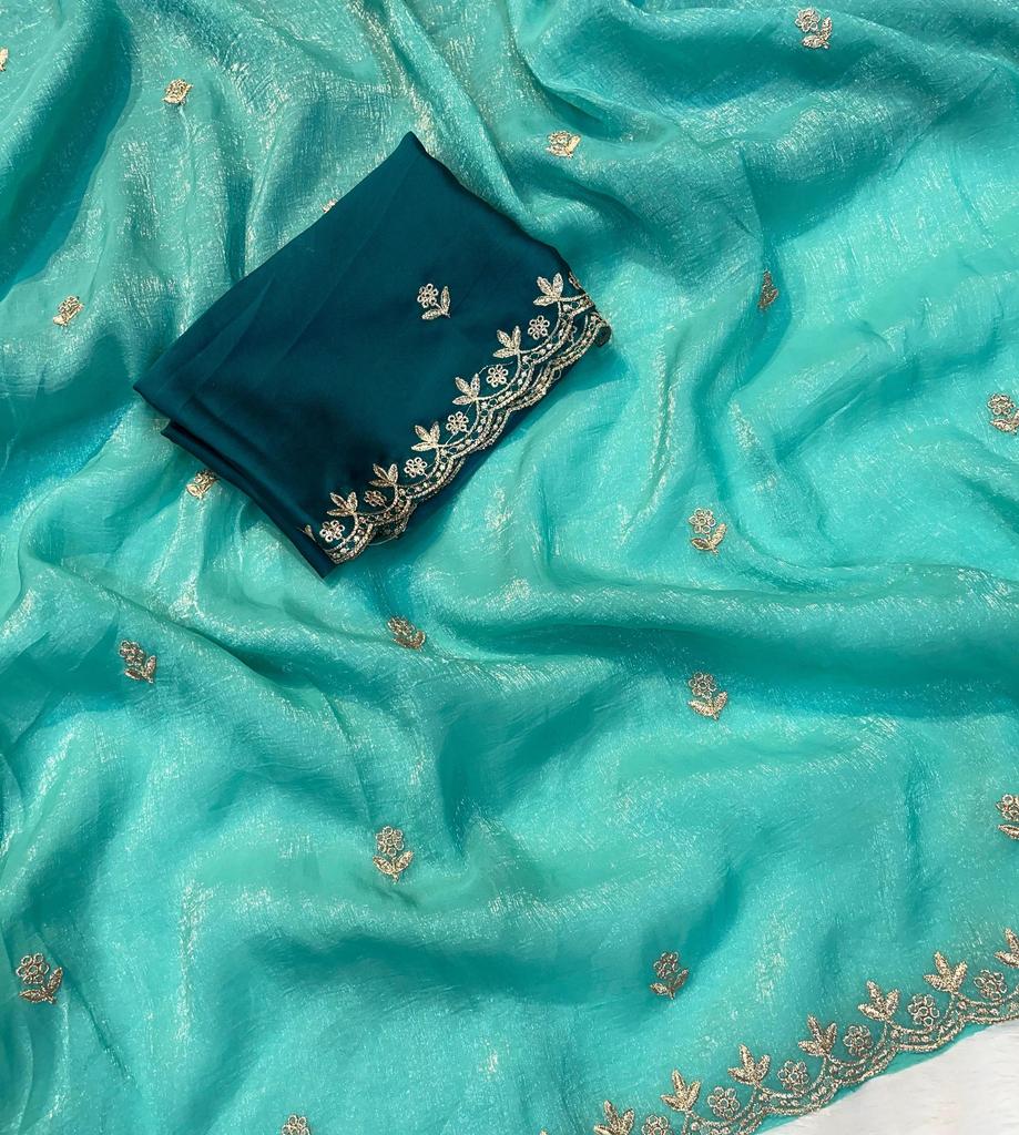 Indian Women Designer Party Wear Ethnic Saree Beautiful Bollywood Wedding Wear Sari