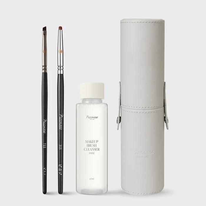 

Detail Eyeliner Brush Planning Set (315+722_Diagonal Line + Cleanser Mini + Slim Case)