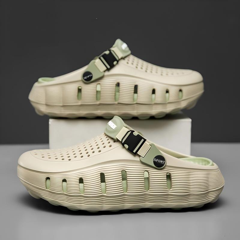 Summer Mens Eva Slipon Sandals With Antislip And Waterproof Features For Beach And Casual Wear