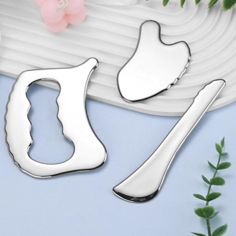 Muscle Fascia Knife Multi-Functional Muscle Release Massage Knife Exercise Scraping Knife Gym Stainless Steel Gua Sha Sheet