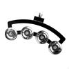 Cymbal Hi Hat Tambourine Hand Bell Rattle Instrument Metal Held Percussion Snare for