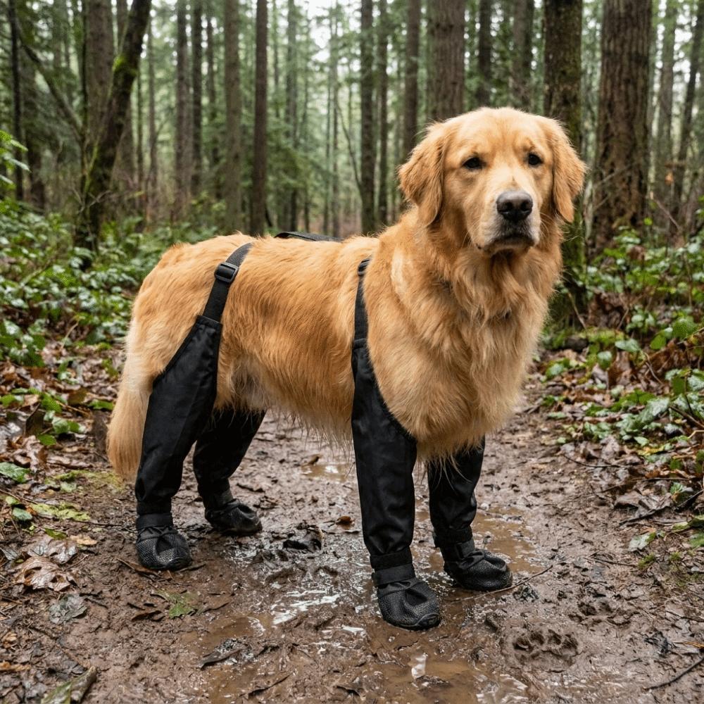 Non-Slip Pet Shoe Covers Adjustable Outdoor Dog Shoes Dog Booties Dog Rain Shoes Outdoor Walking