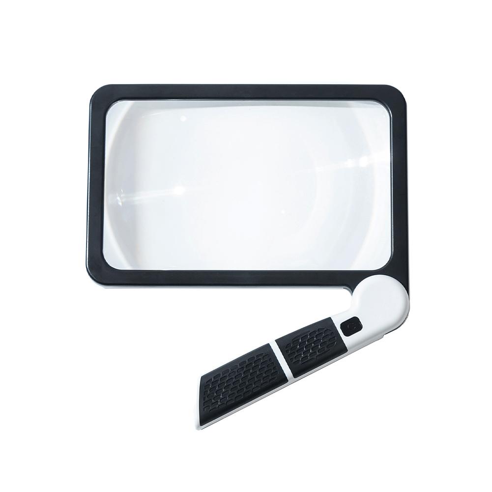 

Лупа з ручкою для склеювання, регульована лупа для читання, 48 світлодіодів, 2 режими затемнення для літніх людей, людей похилого віку, для читання книг China Mainland