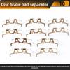 New national standard disc brake pads for electric vehicles, spring brake pad separator, caliper spring plate