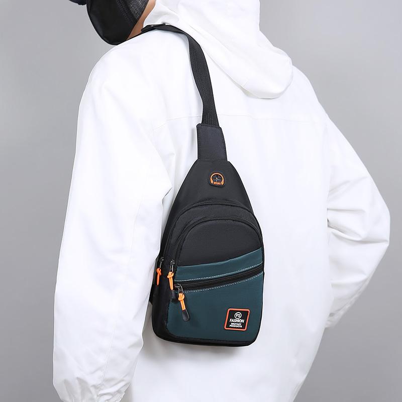 Chest Bag Crossbody Small Sling Backpack Sling Bag for Men, Chest Bag Daypack Crossbody for Travel Sport Crossbody Backpack