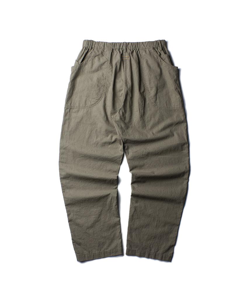 Deoleseukyu Linen Cotton Domingo Pants [Vintage Khaki]