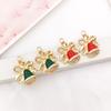 38Pcs Mixed Christmas Charms Enamel Pendants Diy Bracelet Jewelry Making Craft