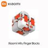 Оригинальный Xiaomi Mitu Куб Спиннер Палец Кирпичи Строительные блоки Палец Непоседа Портативные интеллектуальные игрушки Подарок для детей Дети