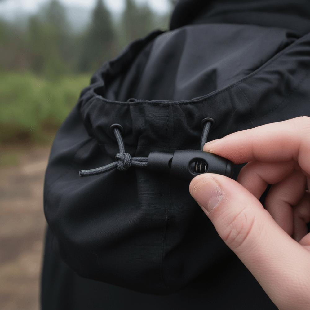 100pcs Single Hole Cord Locks Nylon Rope Buckle Versatile Spring Stopper  Outdoors