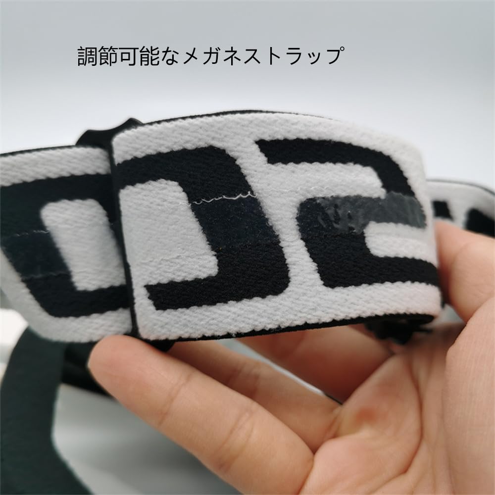 [QIKEJI] Goggles for Bikes, Off-Road, Motocross UV Protection, Dustproof, Windproof, Impact Resistant Convenient Storage, Unisex