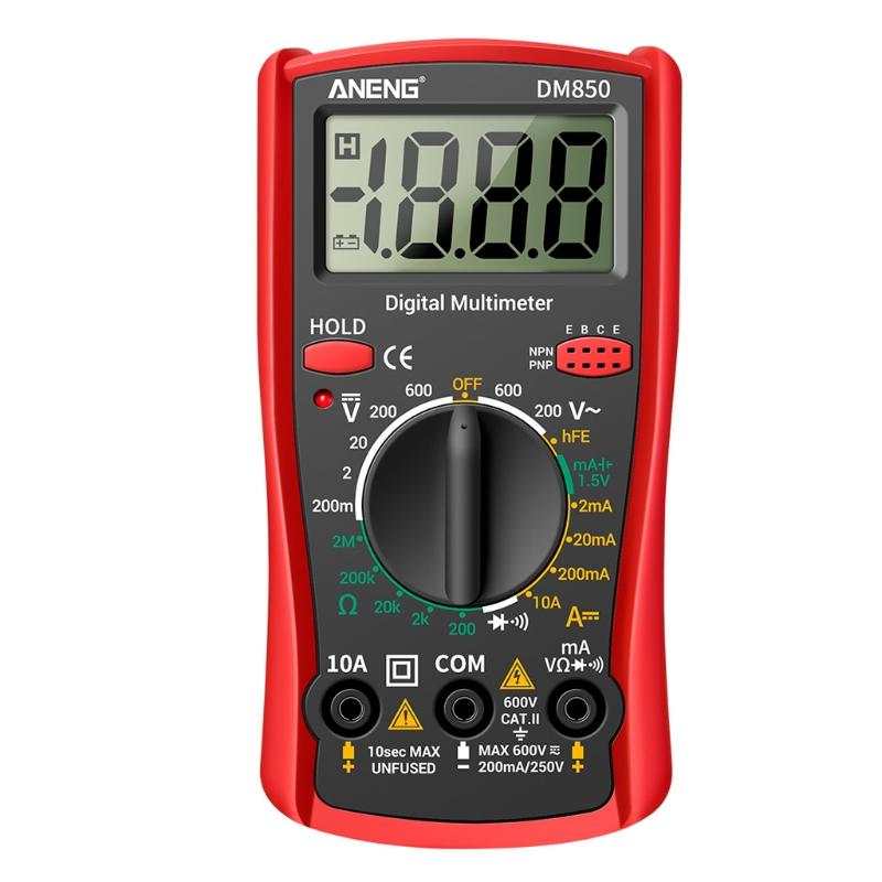 A-neng Dm850 Automotive Multimeter Rms Multimeter Voltage for Smart Voltmeter Pliers Amper Capacimeter Electric Tools