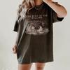 Retro 'Under The Willows In The Wind' Book T-shirt: Rural Style Book Gift Printed T-shirt Fan Bookworm Short Sleeve