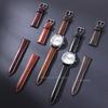Vintage Oil Wax Cowhide Watch Strap 18mm 19mm 20mm 21mm 22mm Universal Watchband Accessories Pin Buckle Quick Release Bracelet
