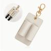 Hanging PU Lanyard Pen Holders Creative Design Keychain Pen Clip Leather Pen Pouch  Office Supplies