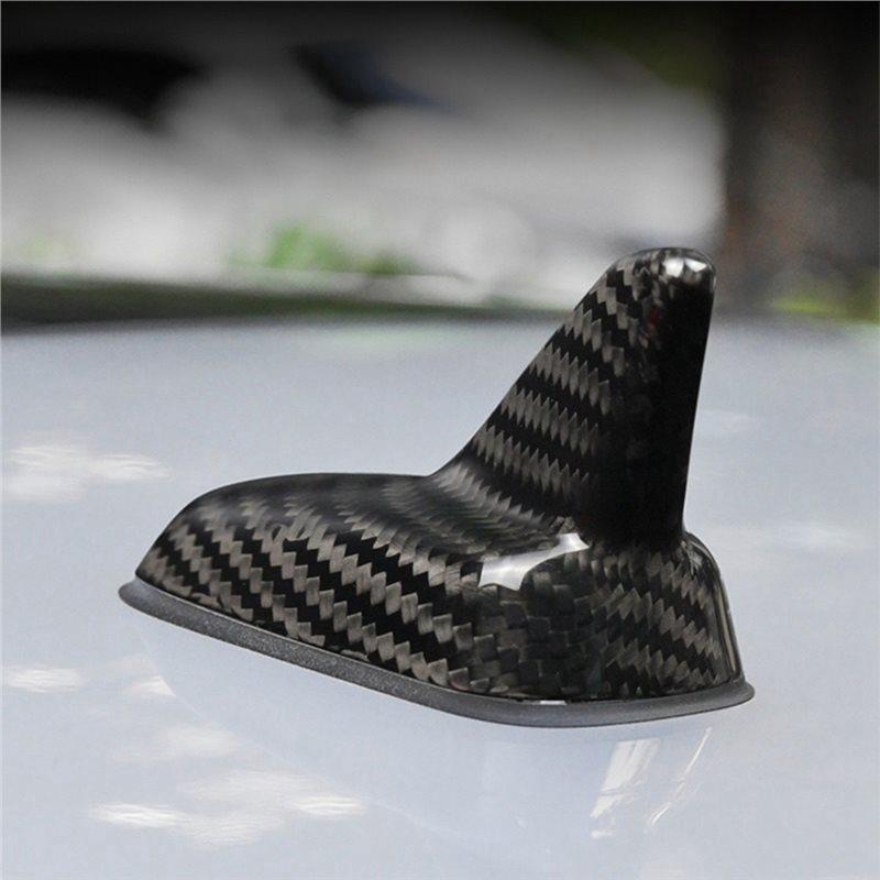 Durable-Car Real Hard Carbon Fiber Antenna Cover Shark Fin For Golf 7 Passat Sagitar Touran Tiguan Lavida