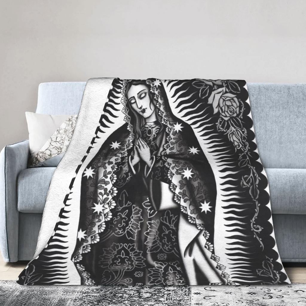 Christian Divine Mercy Flannel Blankets Jesus I Trus In You Custom Throw Blanket for Sofa Bedding Lounge 200x150cm Bedspreads