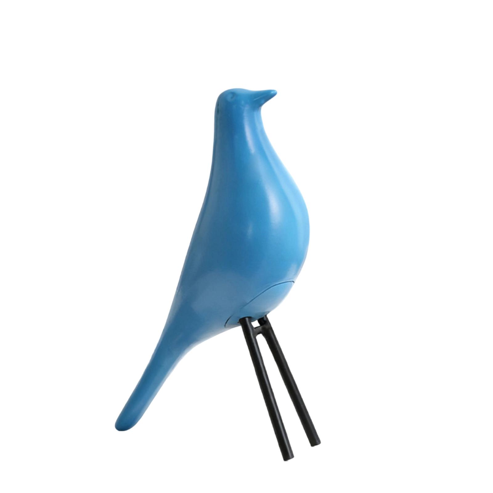 

Creative Tabletop Decorations For Fashionable Home Accessories Bird Art Ornament one size синий