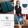 For Samsung Galaxy A25 5G (Global) (161.0 x 76.5 x 8.3mm) Wallet Case AUTSPACE A01 Leather Stand Cover with RFID Blocking Card Holder