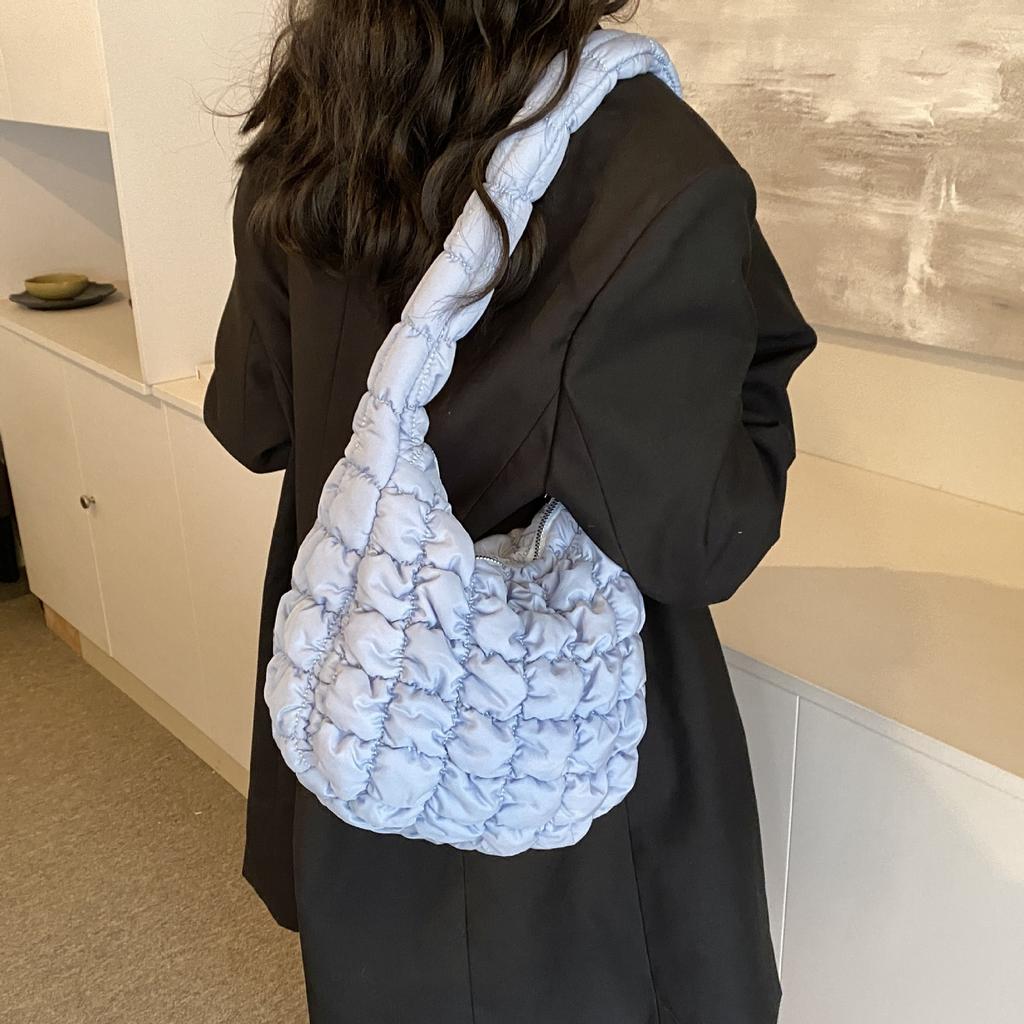 Fashion Cloud Handbags for Women's  Autumn New High Quality Soft Underarm Bags Large Capacity Shoulder Bag Versatile Tote