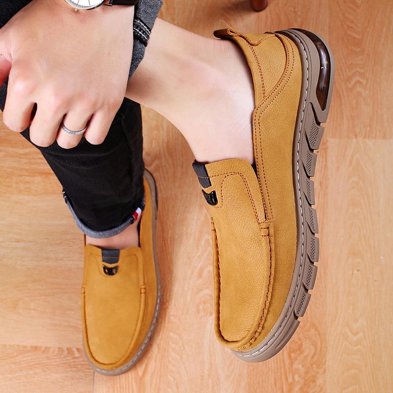 Genuine Leather Casual Shoes Sneakers for Men Comfortable Summer Walking Designer Loafers Moccasin New Luxury Sports Shoes Man