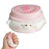 Kawaii Cheese Bread Squishy Toy Blueberry Strawberry Slow Rising Squeeze Fidget Toys Stress Relief For Kids Adults Sensory Gift
