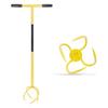 Tiller For Gardening Hoe Garden Tool T-Handle Gardening Hand Tools Rotary Cultivator Garden Tool Ergonomic Manual Tiller For