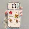 Applicable to Huawei mate70pro new mobile phone case cartoon cute mate60 all-inclusive mobile phone case chocolate beans