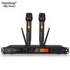 Depusheng DR28 Professional Dual Wireless Microphone System