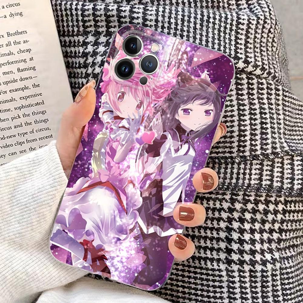 Puella Magi Madoka Magica Phone Case For IPhone 16 15 14 13 12 Mini 11 Pro XS Max X XR SE 6 7 8 Plus Soft Silicone Cover